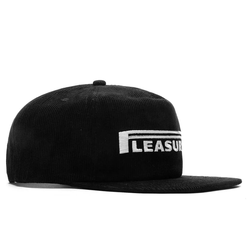 Pit Stop Corduroy Hat Black