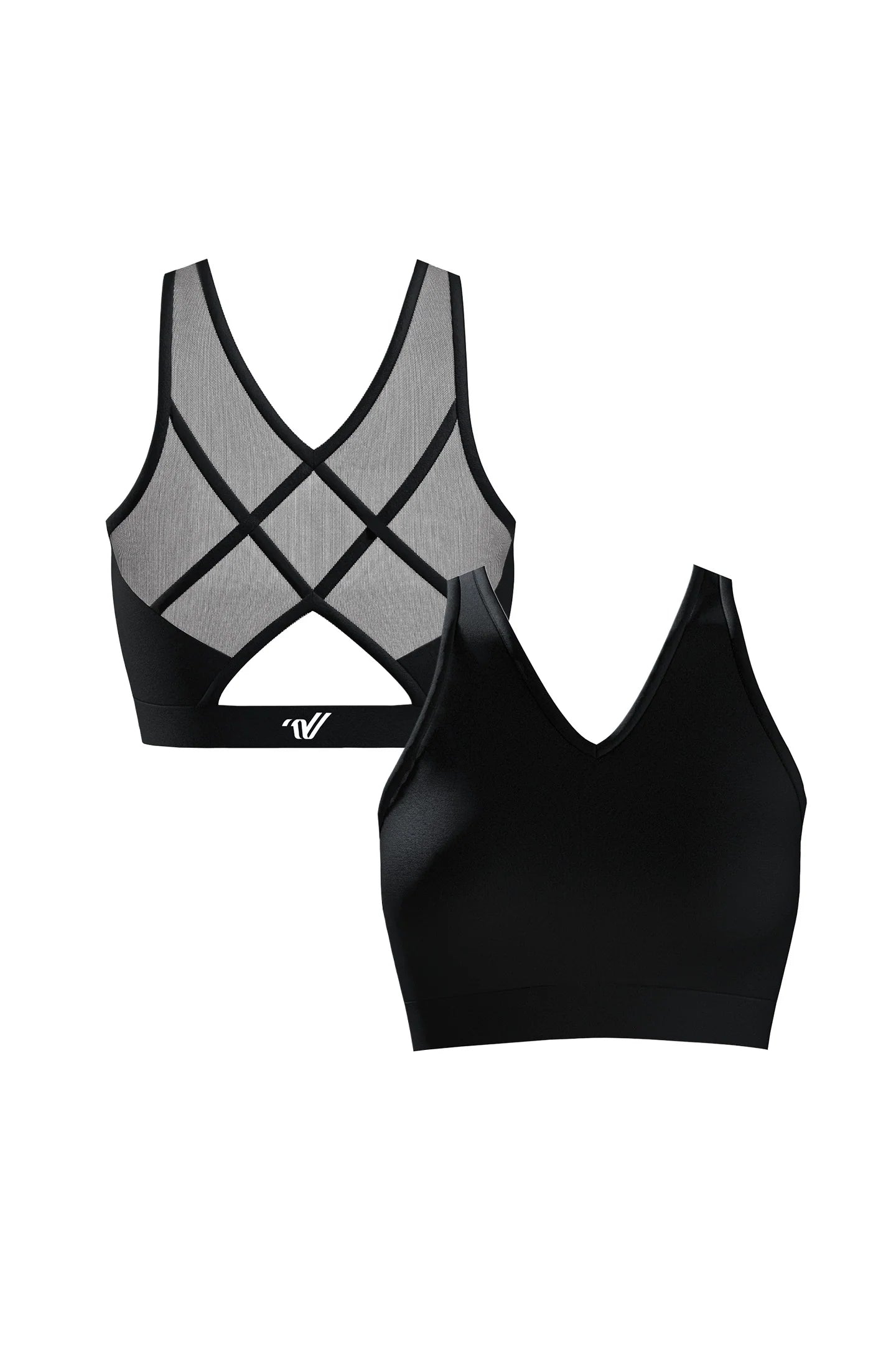 Mesh Back Sports Bra