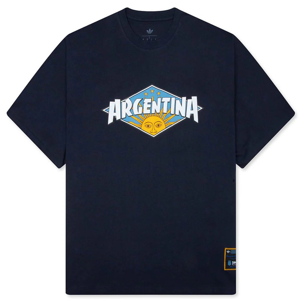 adidas Originals x Thrasher x AFA Argentina Tee 2 Night Navy