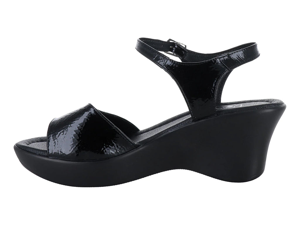 Sandalias Luna Rosa de Plataforma Negro para Mujer