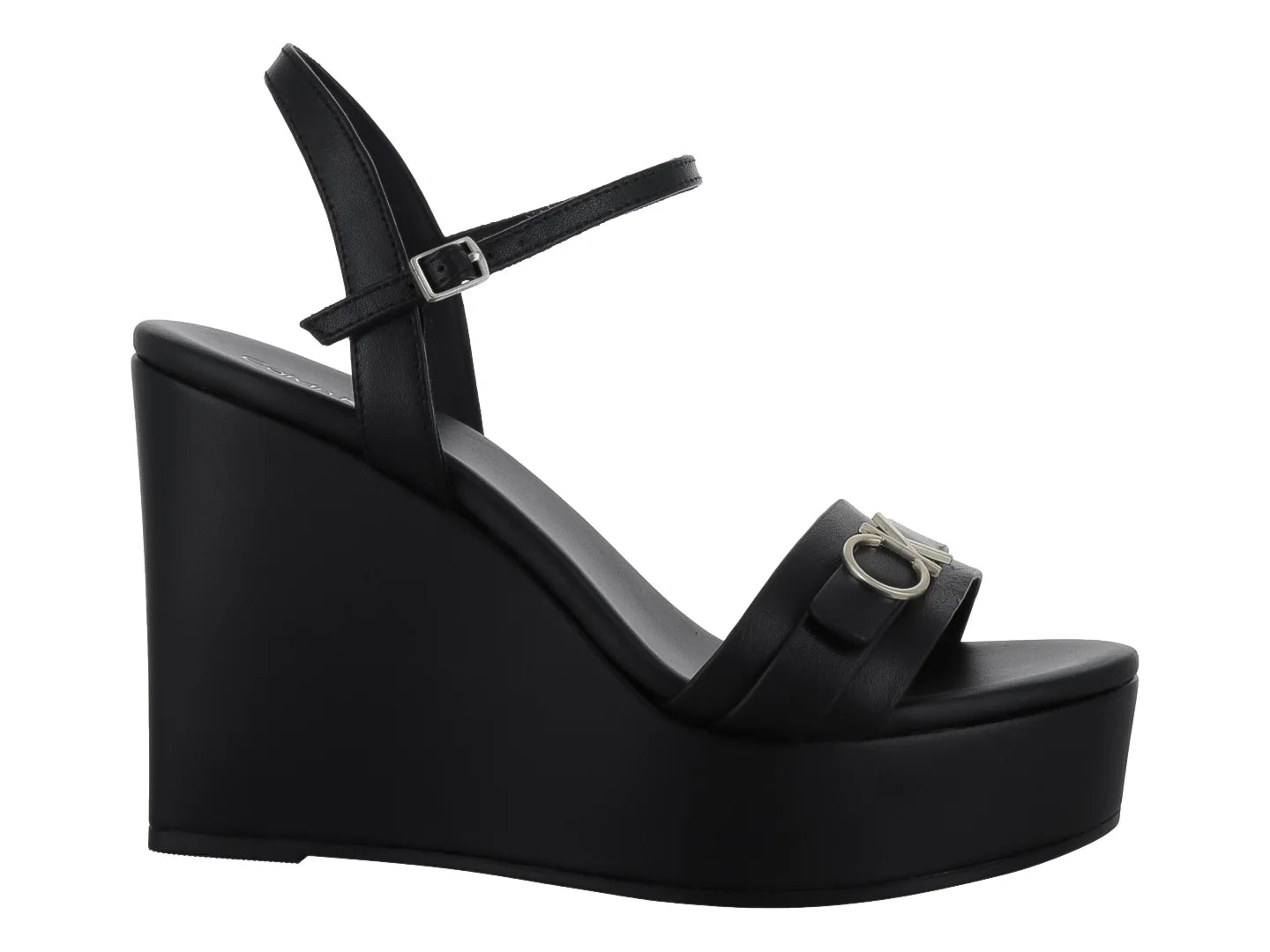 Sandalias Plataforma Calvin Klein Negro para Mujer
