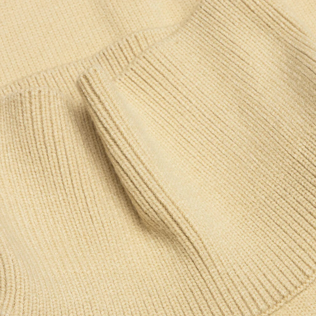 Knit Turtleneck Sand