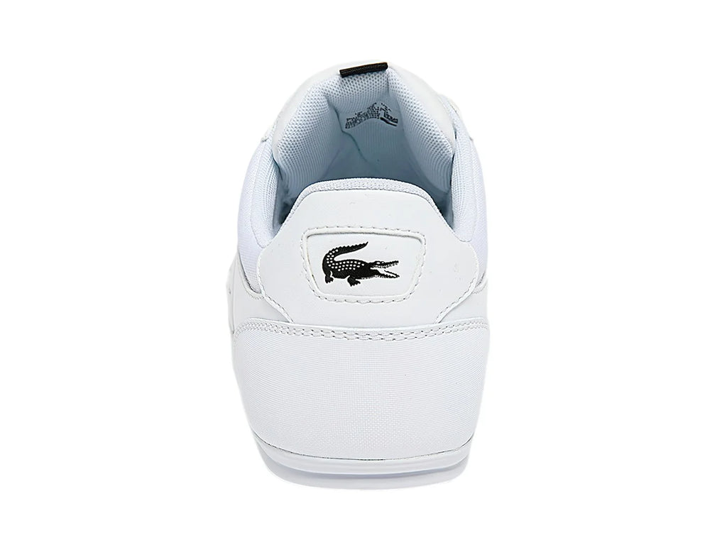 Tenis Lacoste Chaymon Blanco y Negro para Hombre