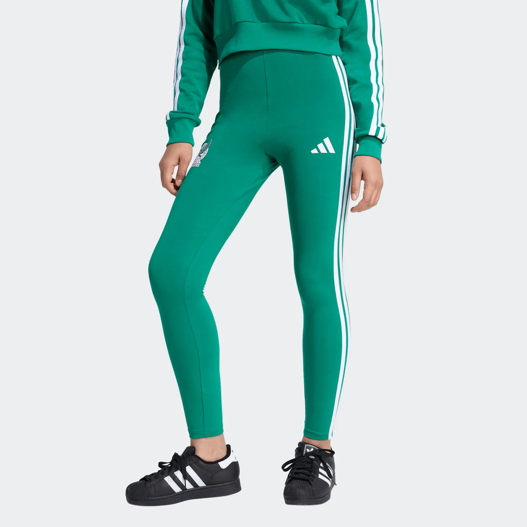 adidas Mexico DNA Womens Soccer Leggings Green