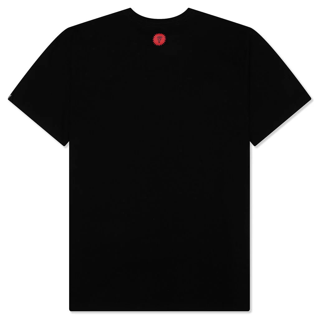 Chrome S S Tee Black