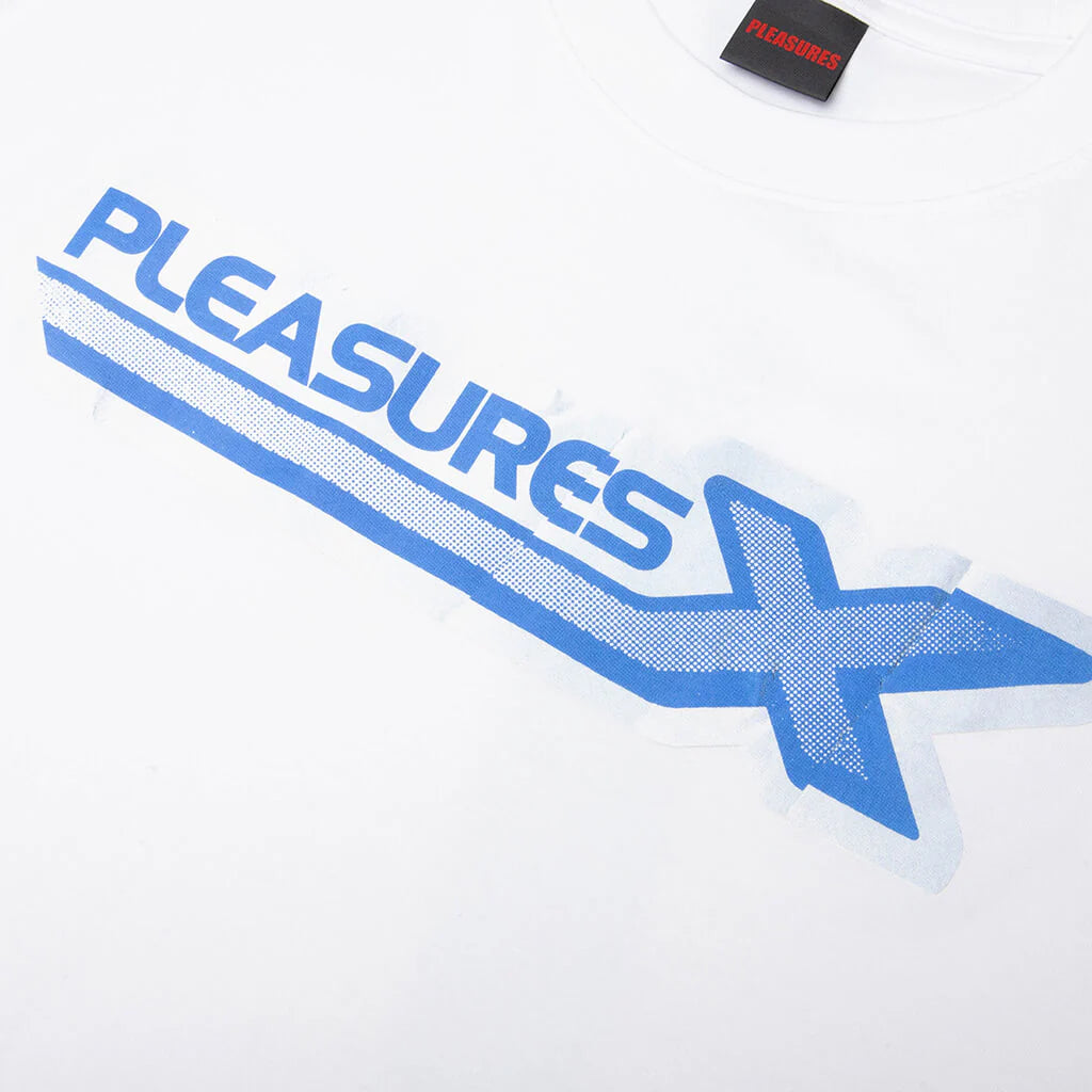 Pleasures X T Shirt White