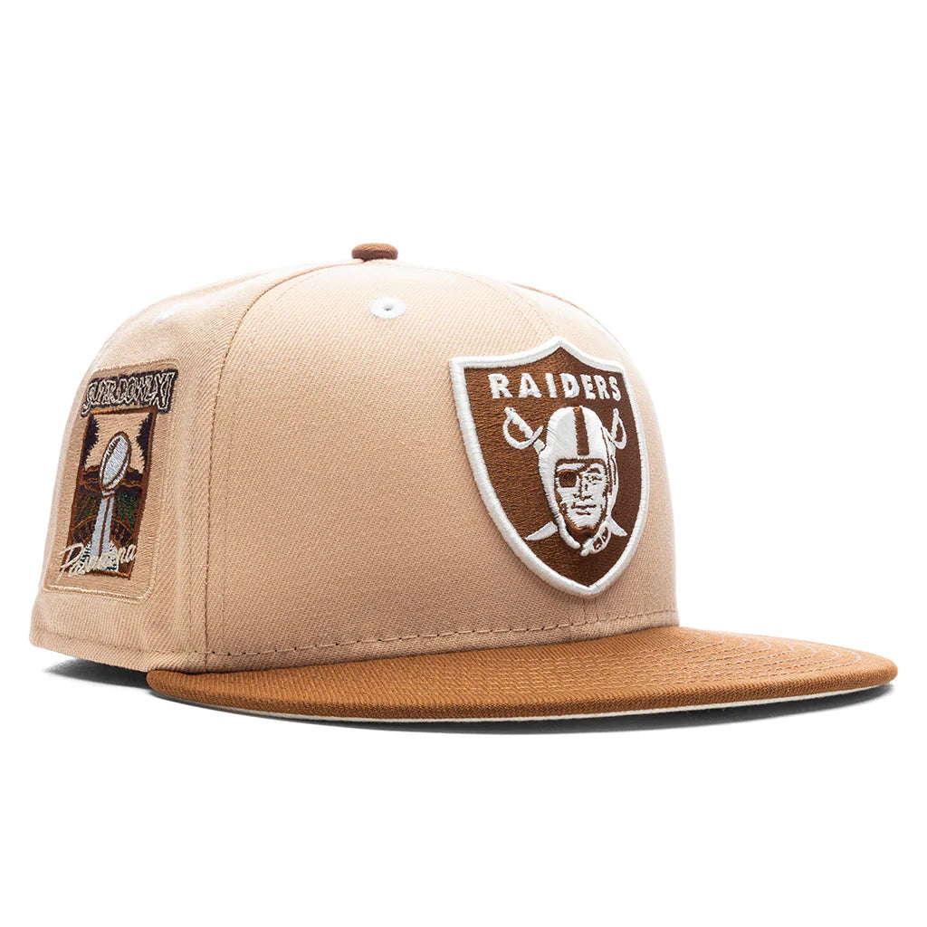 Feature x New Era 59FIFTY Fitted Las Vegas Raiders Candied Pecan Toasted Peanut