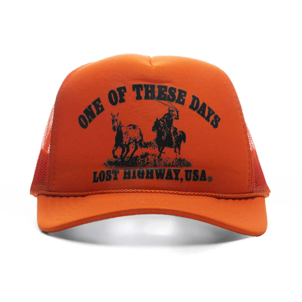 Lost Highway Trucker Orange