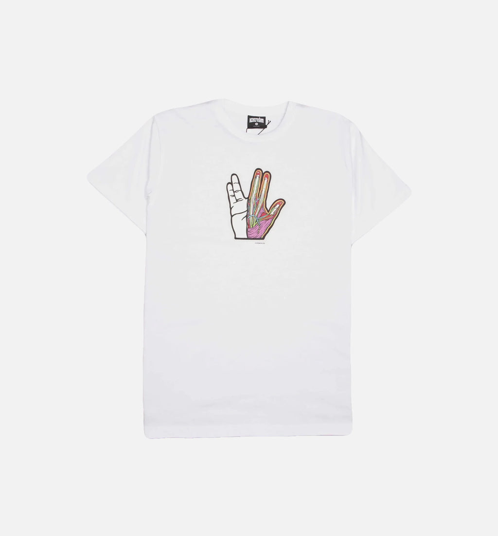 Live Long Mens T Shirt White White
