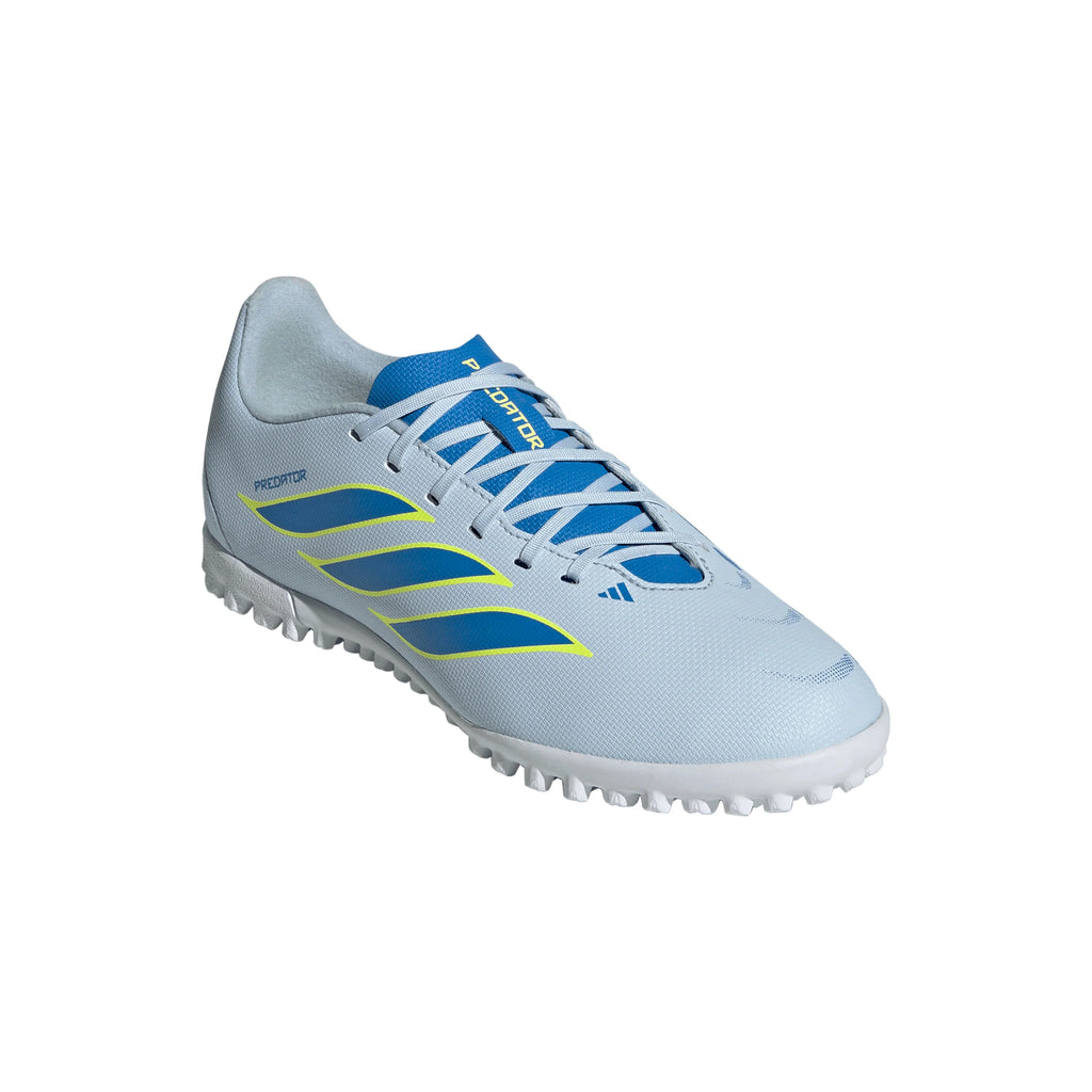 adidas Predator Club TF Turf Youth Soccer Cleats Sky Blue Yellow