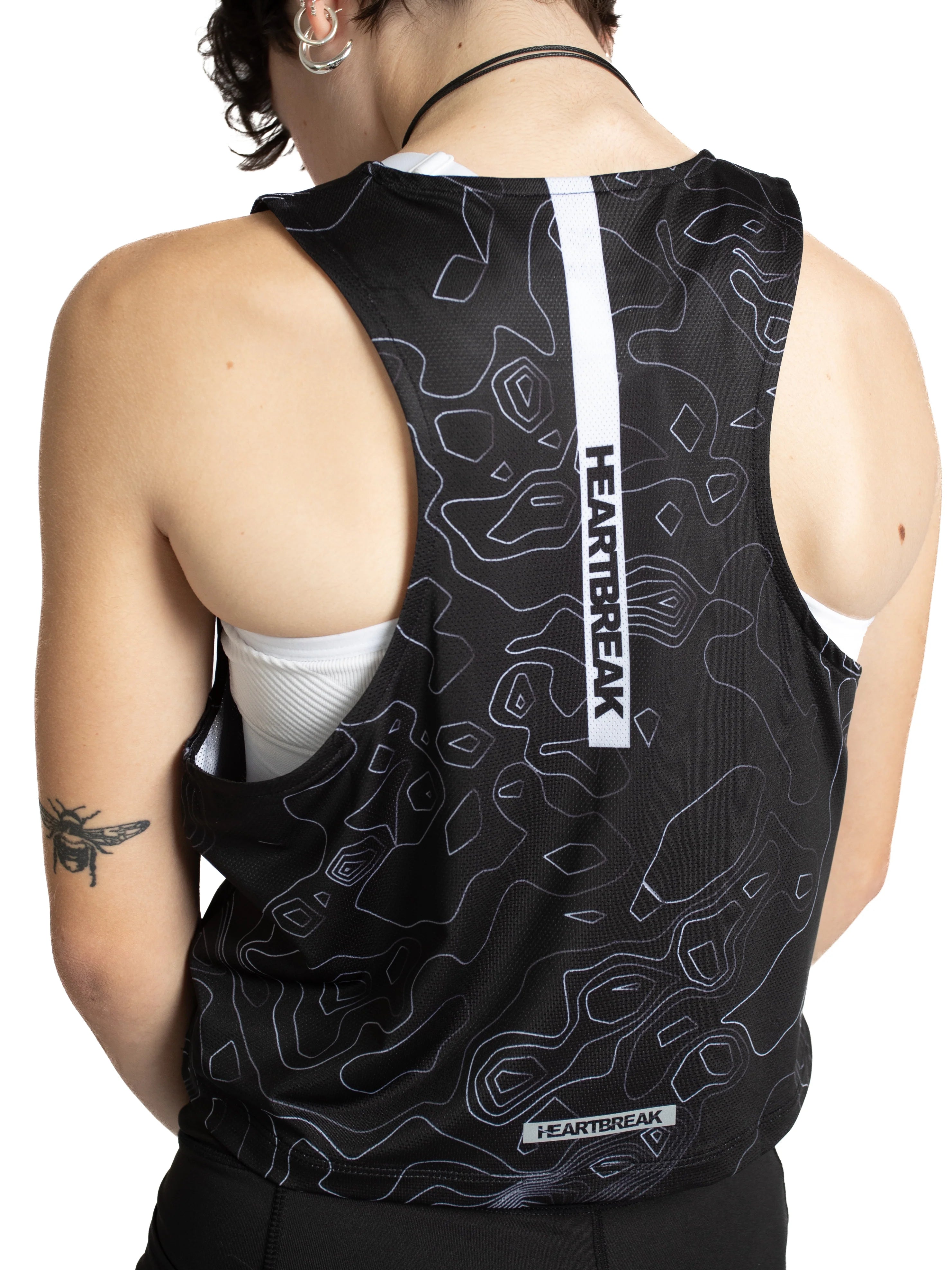 Heartbreak Womens Tokyo Crop Singlet