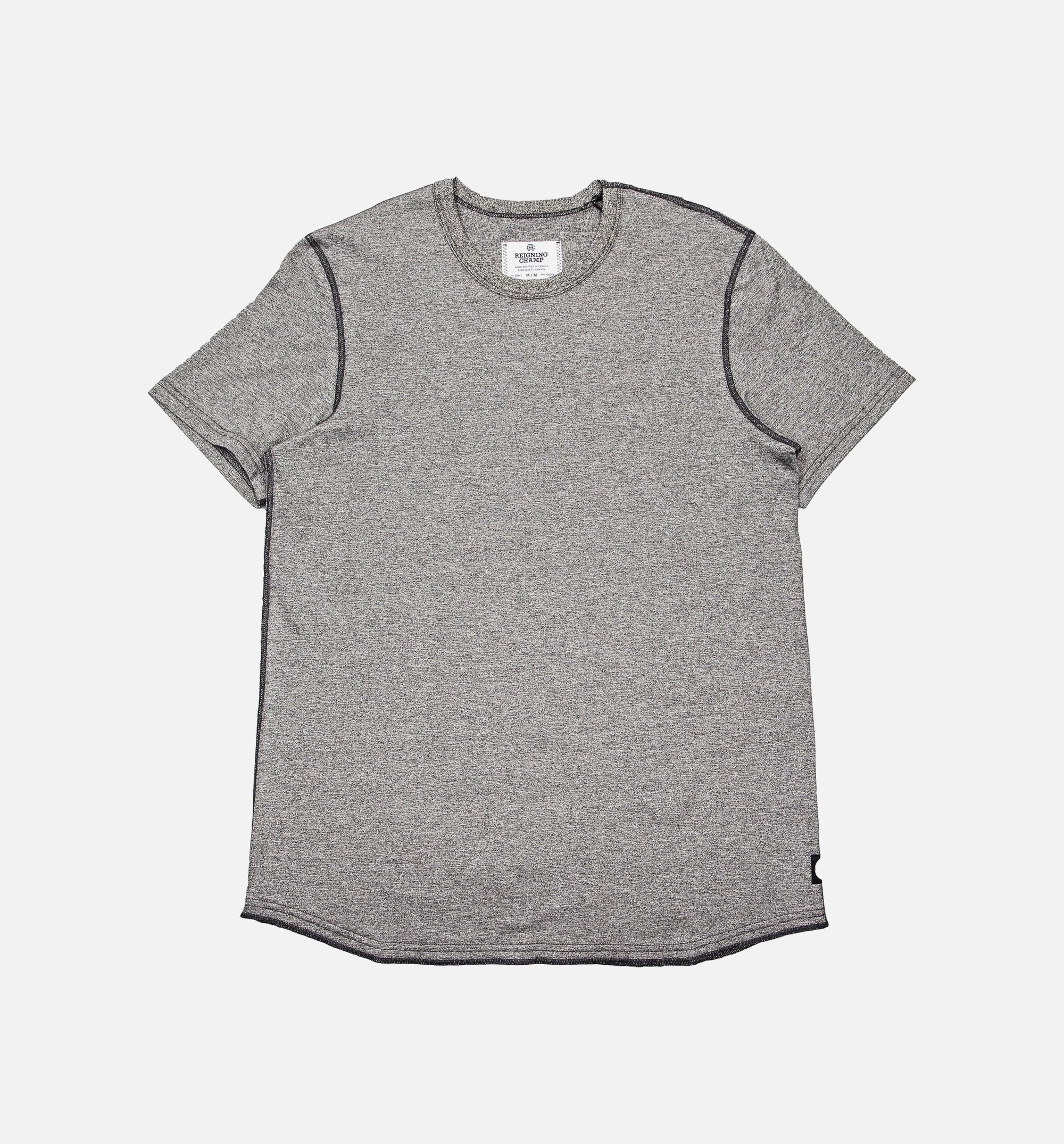 Reigning Champ Tiger Jersey SS Shirt Mens Black
