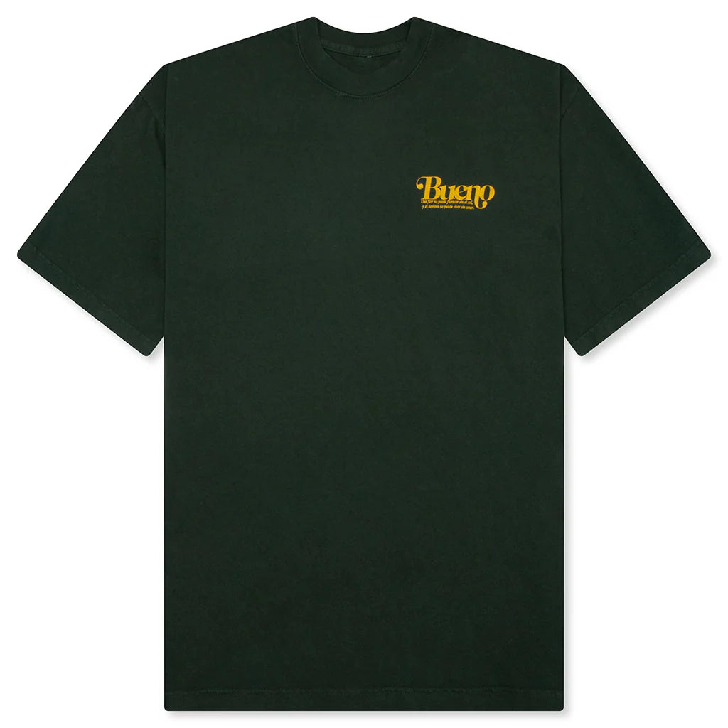 Flower Love S S Tee Forest Green