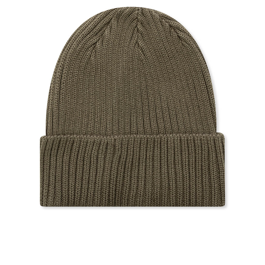 Cotton Rib Beanie Olive Drab