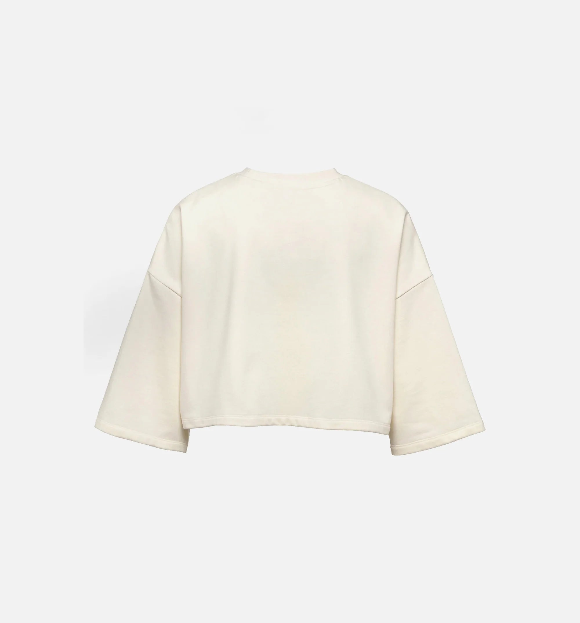 Puma Rihanna Fenty Cropped Crew Neck T Shirt Womens Vanilla Ice