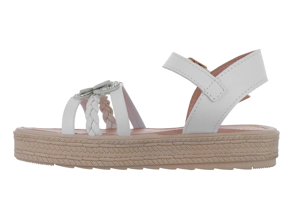 Sandalias Miroslava Blanco para Niña
