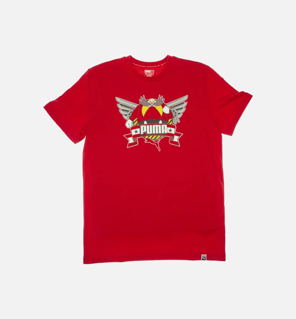Sonic the Hedgehog X Puma Rs 0 Mens T Shirt Red Red