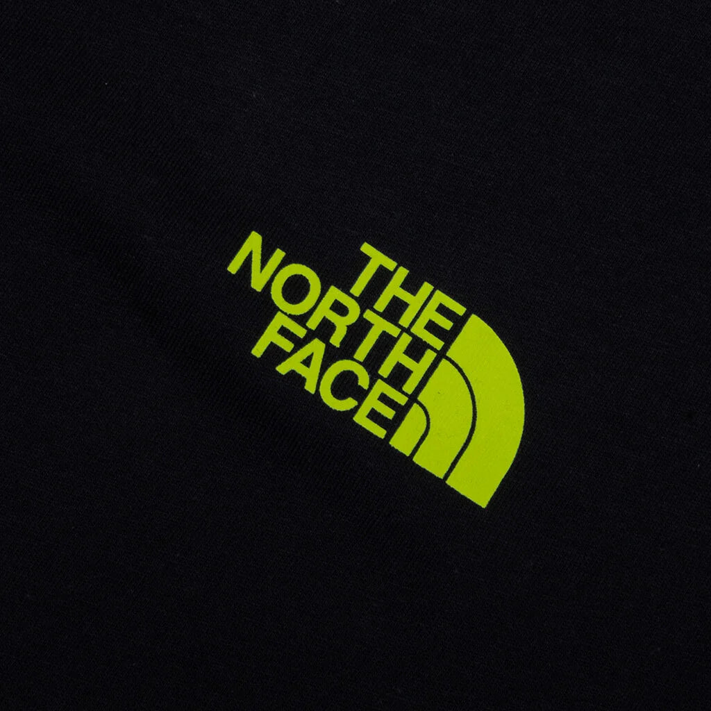 Stay Exploring Regular S S Tee Black