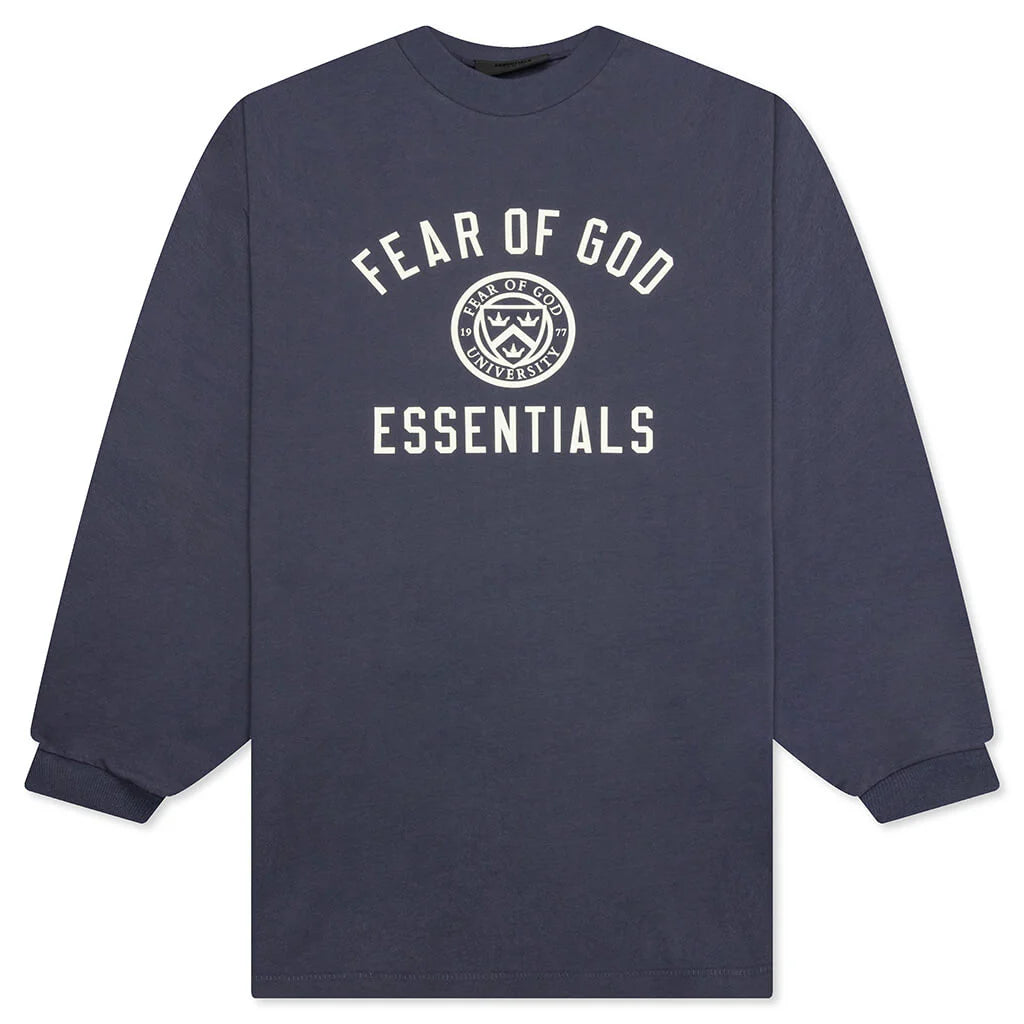 Jersey Long Sleeve Tee Marine