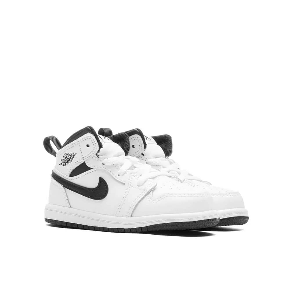 Jordan 1 Mid TD White Black