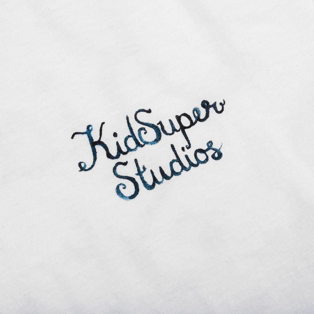 Script Logo Tee White