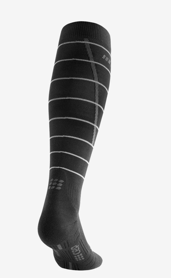 Womens CEP Pro Run Reflective Compression Socks Tall