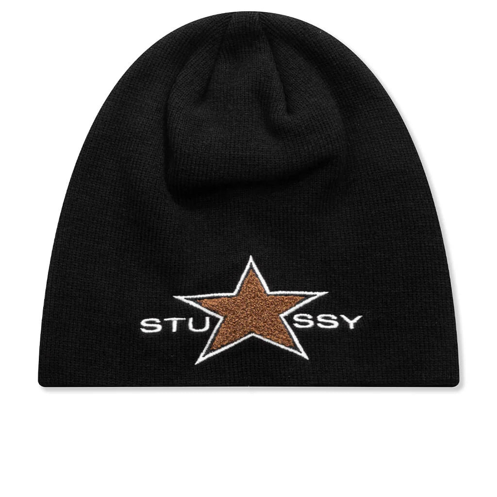 Skullcap Chenille Black