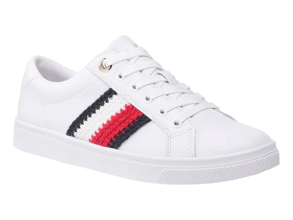 Tenis Tommy Hilfiger Corporate Cupsole Blancos para Mujer
