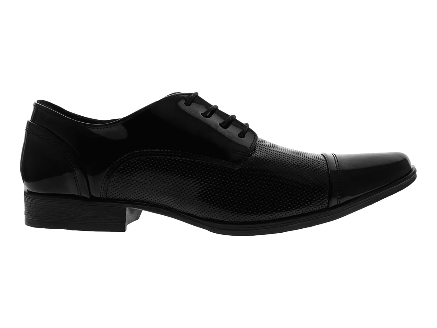 Zapatos de Vestir King Walker Charol Negro