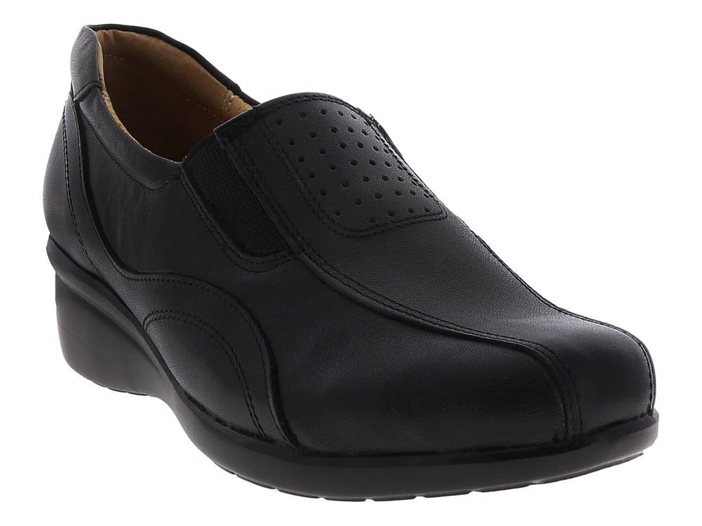 Zapatos Planos Stefana Piel Negro para Mujer