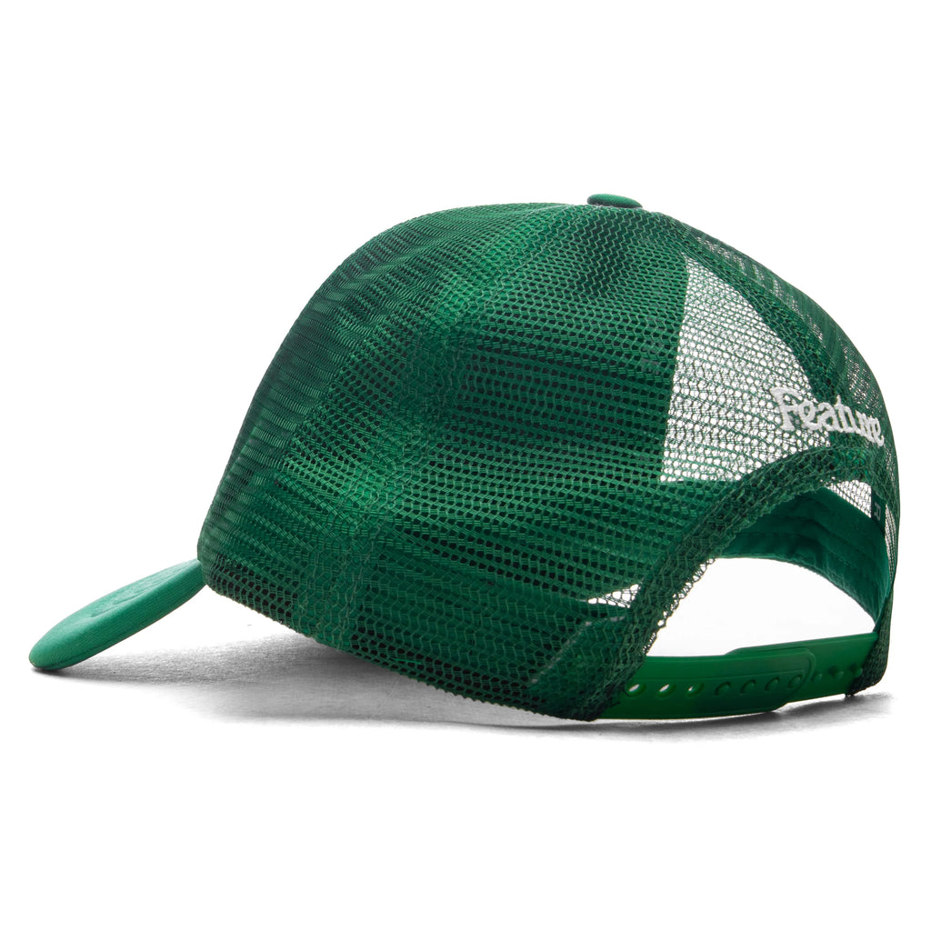 Gaming Trucker Kelly Green White
