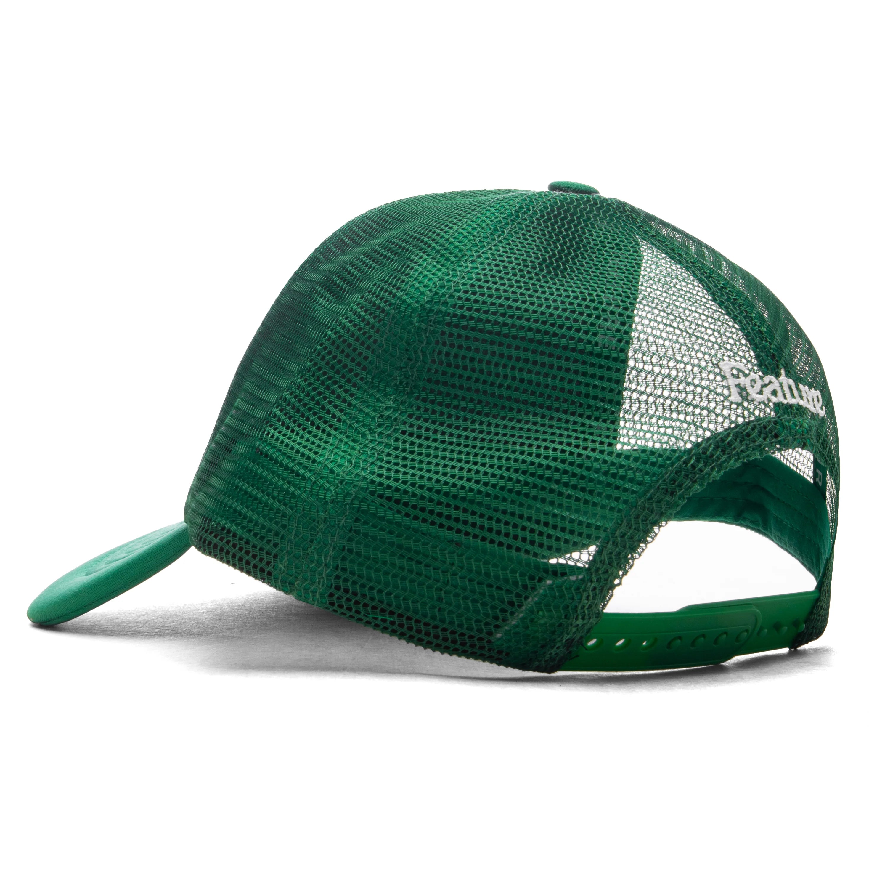 Gaming Trucker Kelly Green White