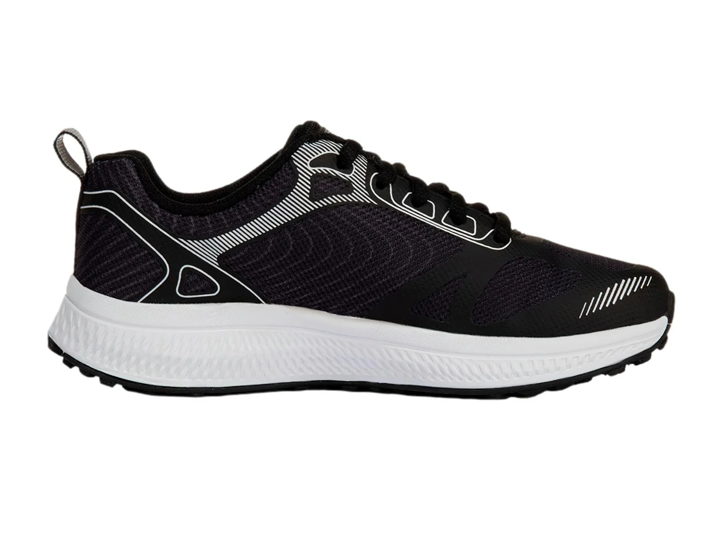 Tenis Skechers Go Run Consistent Negro y Blanco para Niño