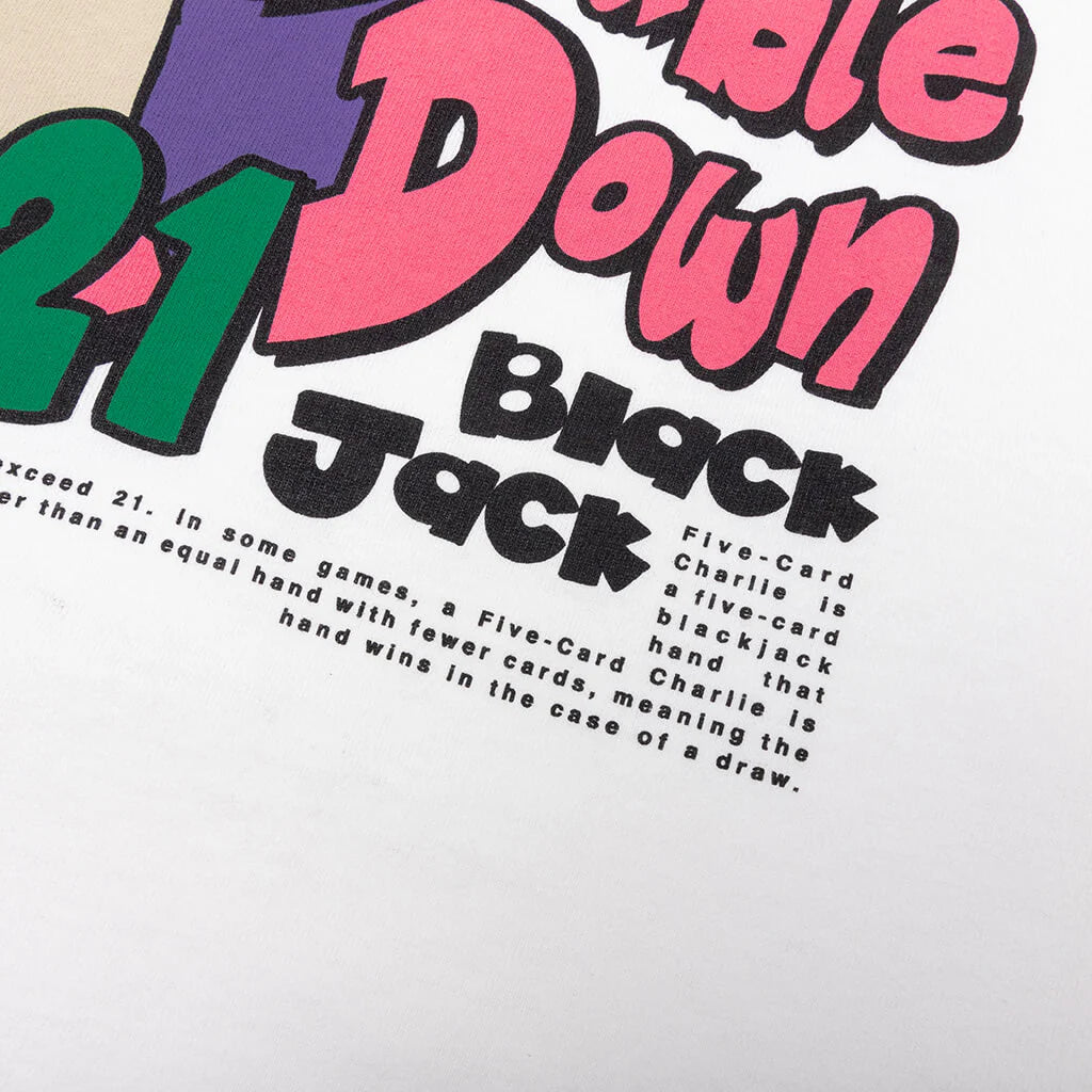 Straight Flush Tee Marshmallow