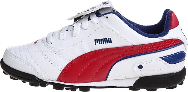 PUMA Esito Finale TT Turf Football Boots White Red Royal