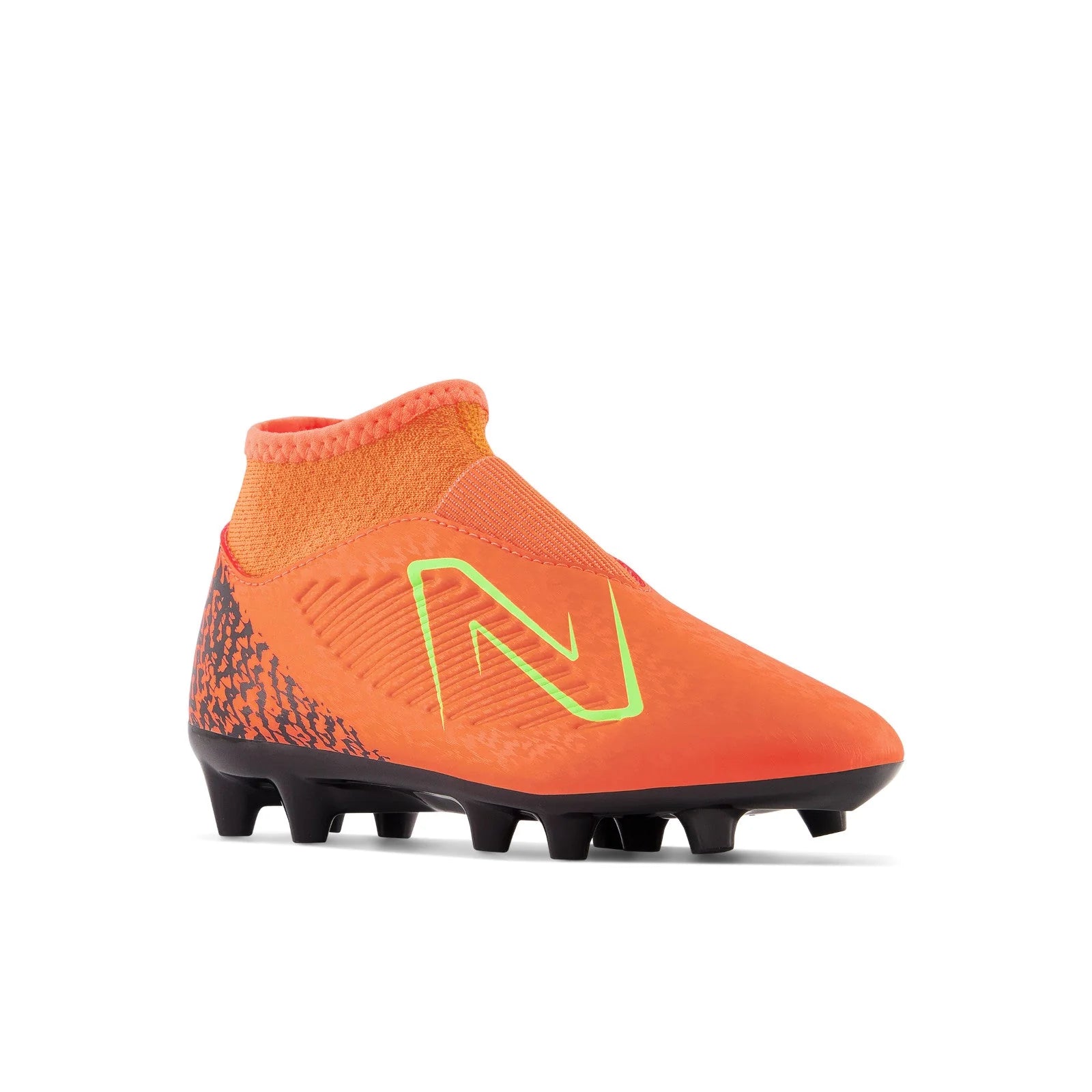 New Balance Tekela V4 Magique Junior FG Firm Ground Soccer Cleats Neon Dragonfly