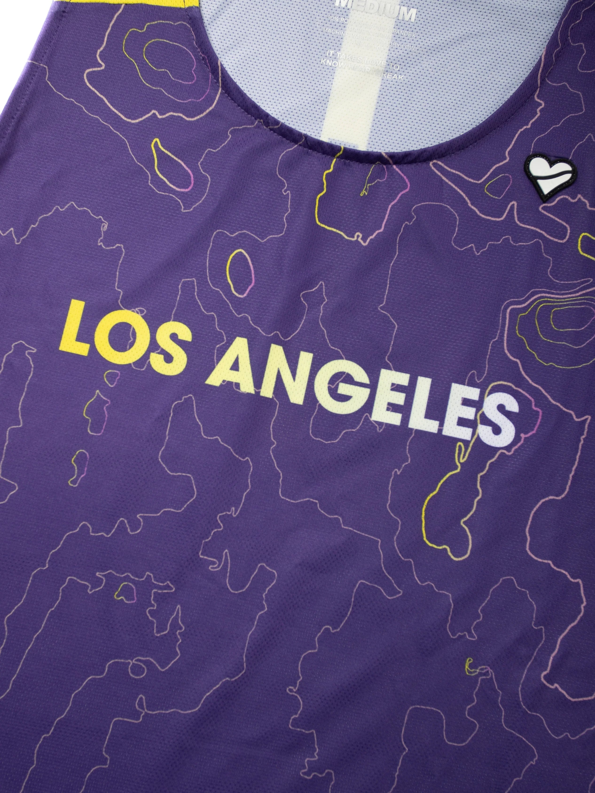 Heartbreak Mens Los Angeles Singlet