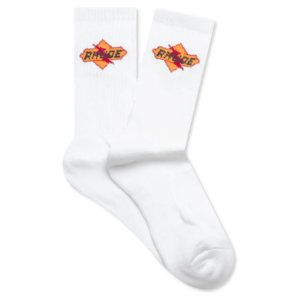 Off Road Sport Socks White