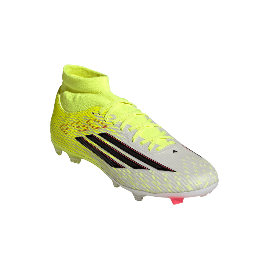 adidas F50 League Mid Cut FG MG Firm Ground Multi Ground Mens Soccer Cleats Yellow Black