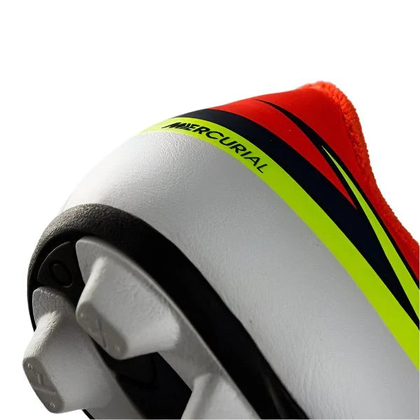 Nike Kids JR Mercurial Vortex CR7 FG White Crimson Volt