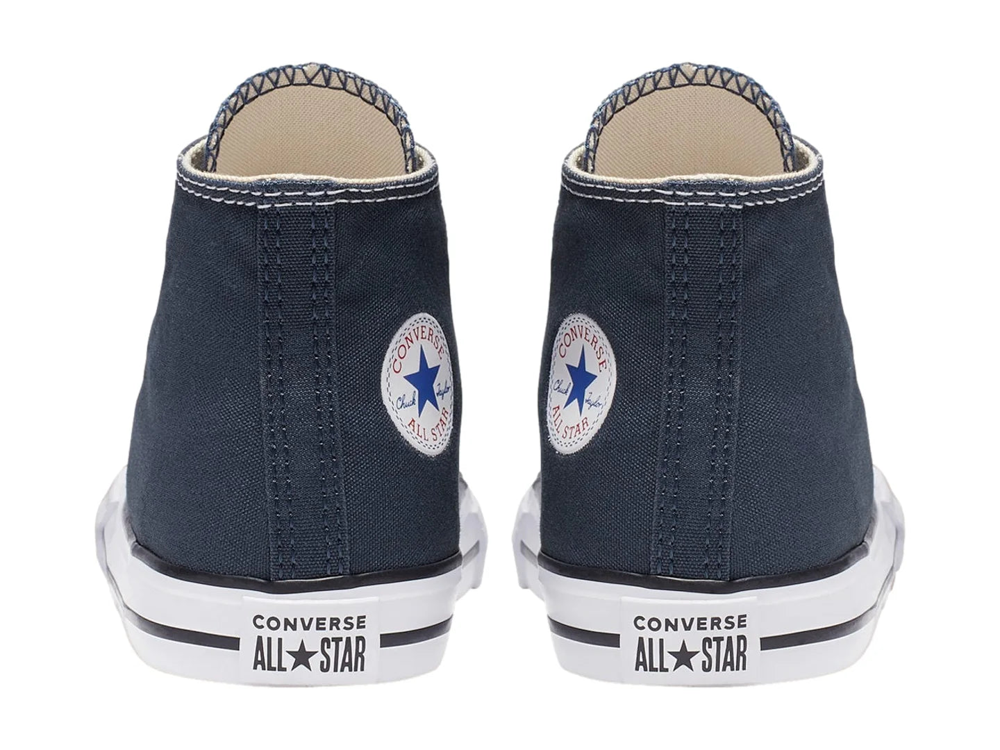 Tenis Converse Basic Hi Azul Marino para Niño