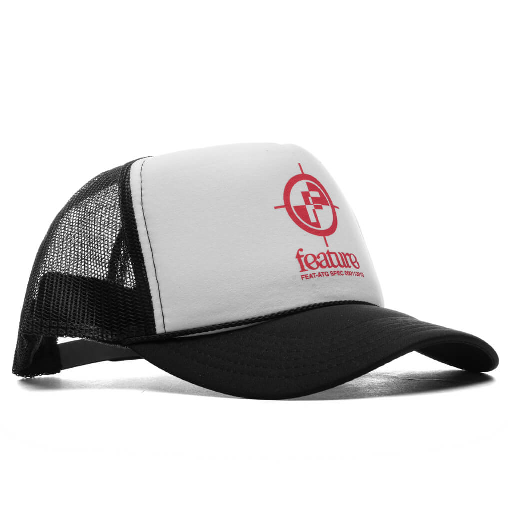 Crosshair Trucker Black White Red