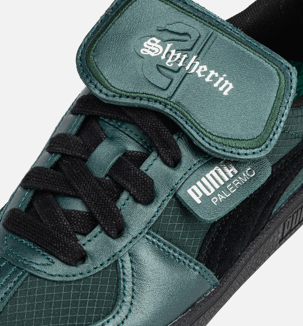 Harry Potter x Palermo Slytherin Grade School Lifestyle Shoe Dark Myrtle Black Free Shipping