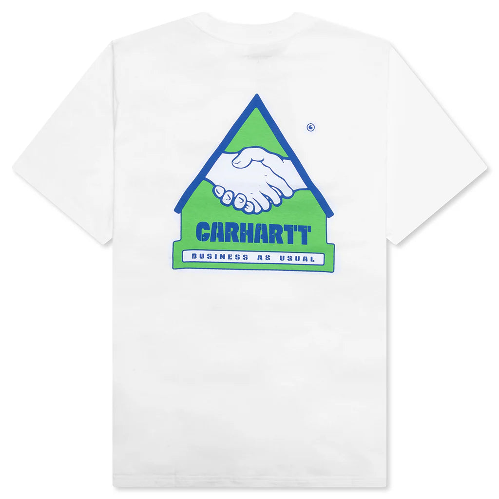 Trade S S T Shirt White