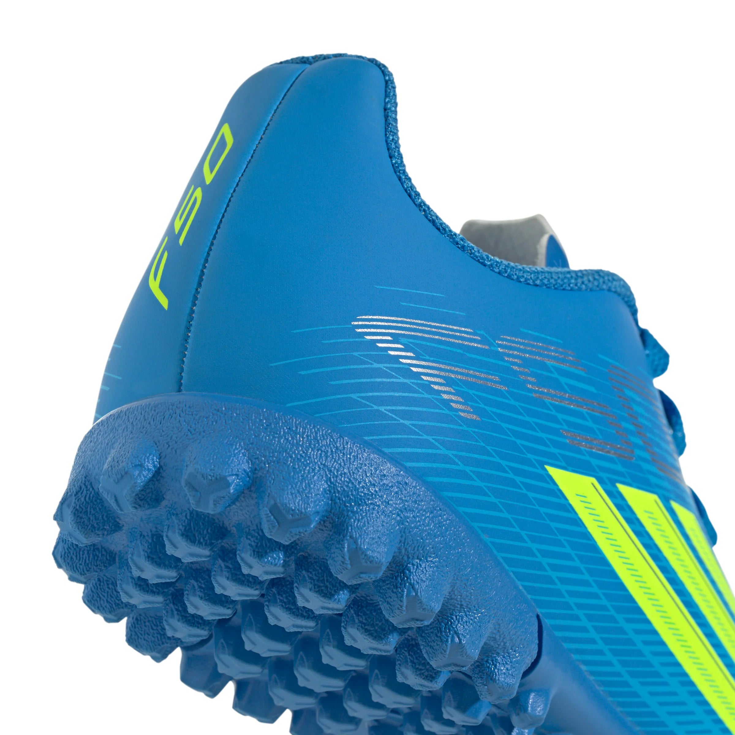 adidas F50 Club TF Turf Youth Soccer Cleats Blue Yellow Aqua