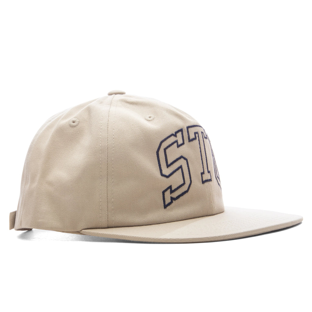Stu Arch Strapback Cap Natural