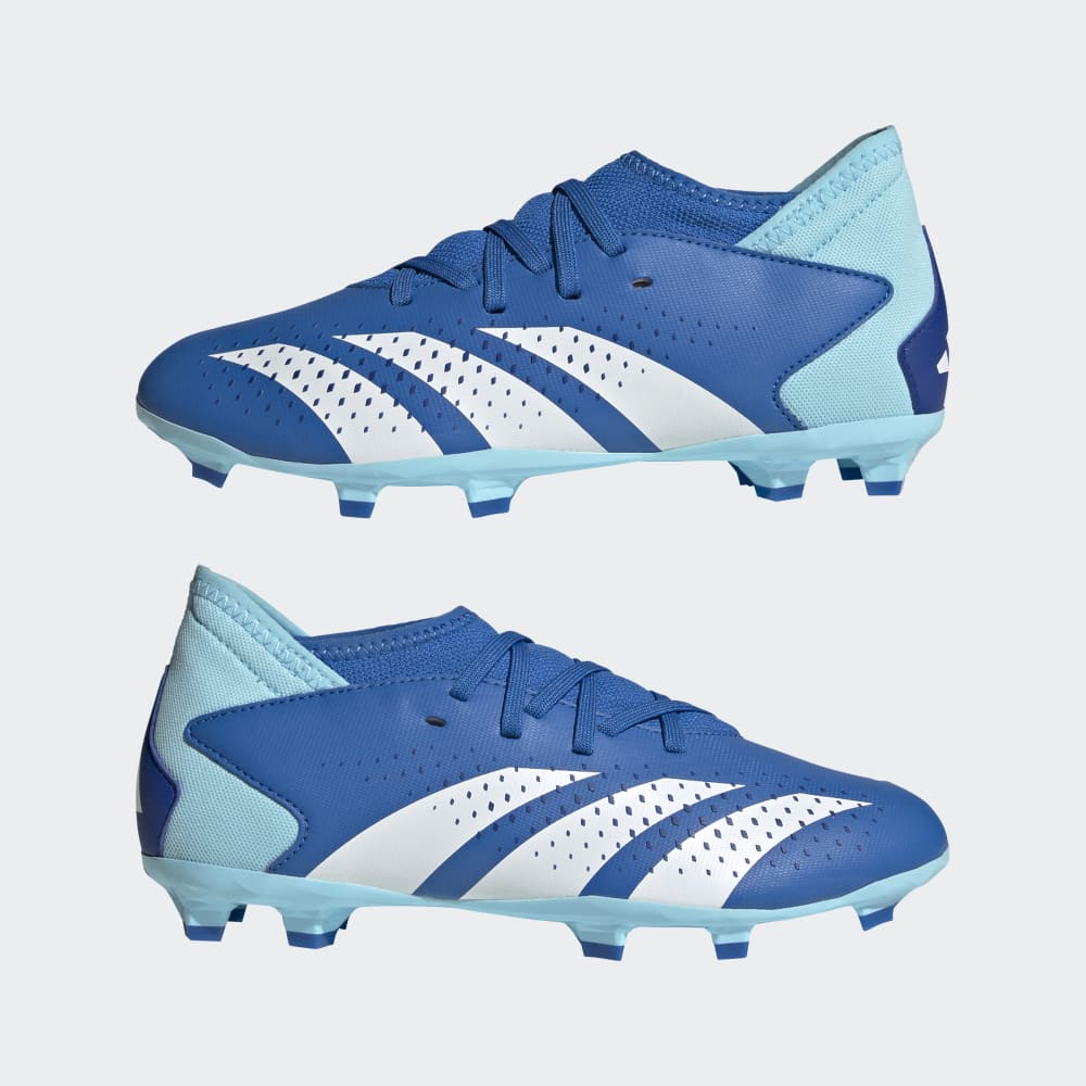 adidas Kids Predator Accuracy3 FG Firm Ground Soccer Cleats Royal White