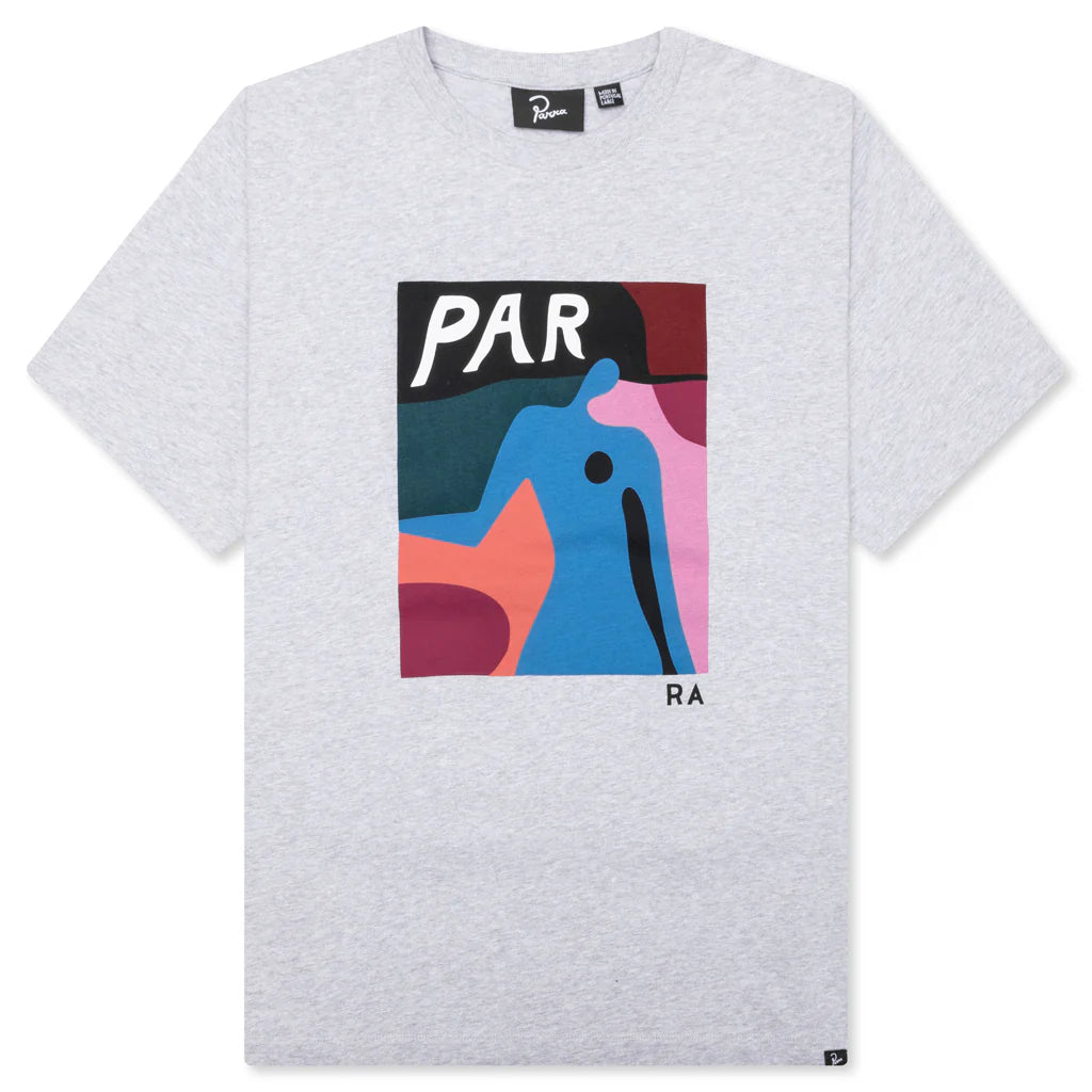 Ghost Caves T Shirt Heather Grey