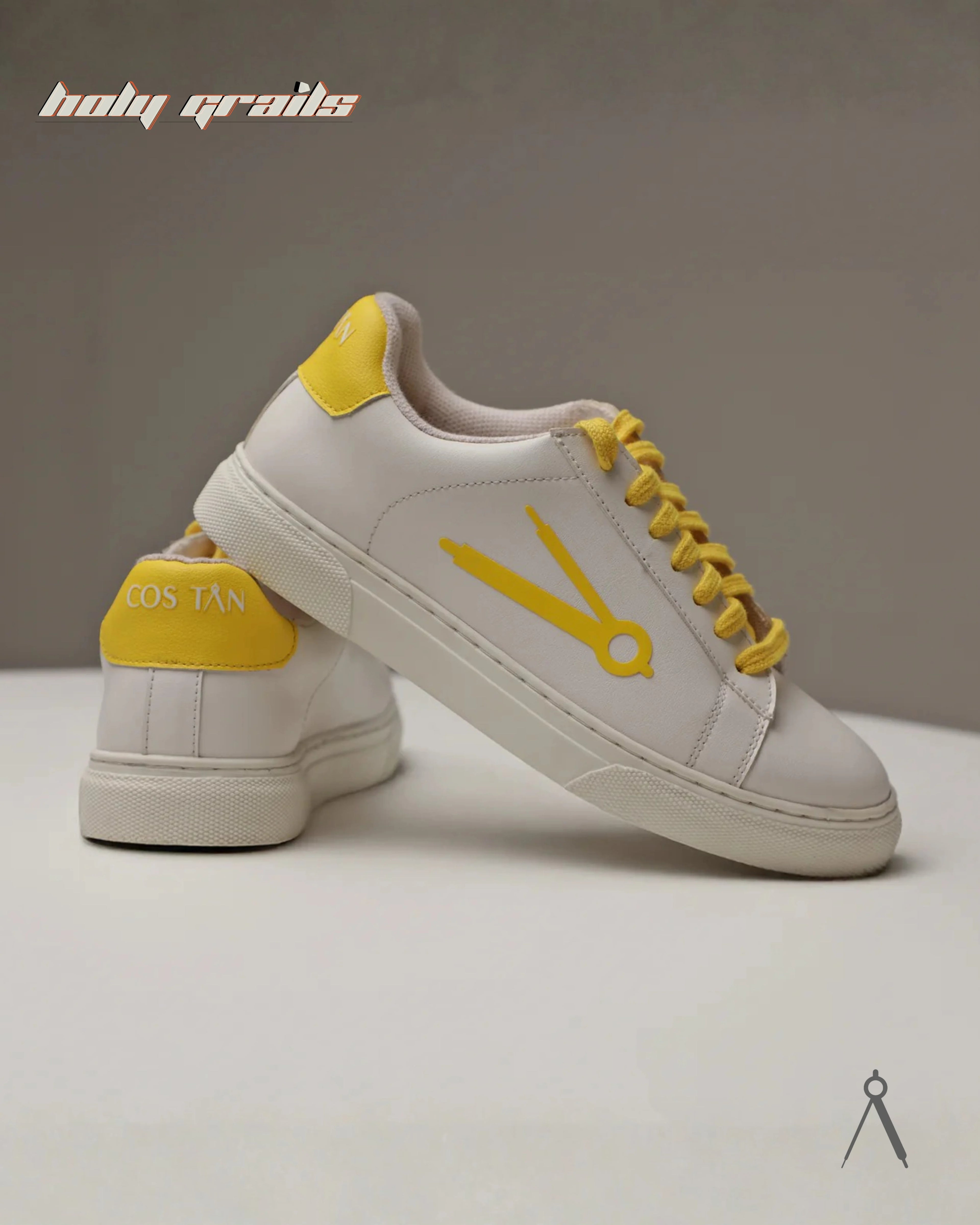 Arc Ivory Marigold Pop Sneakers HG x Cos Tan