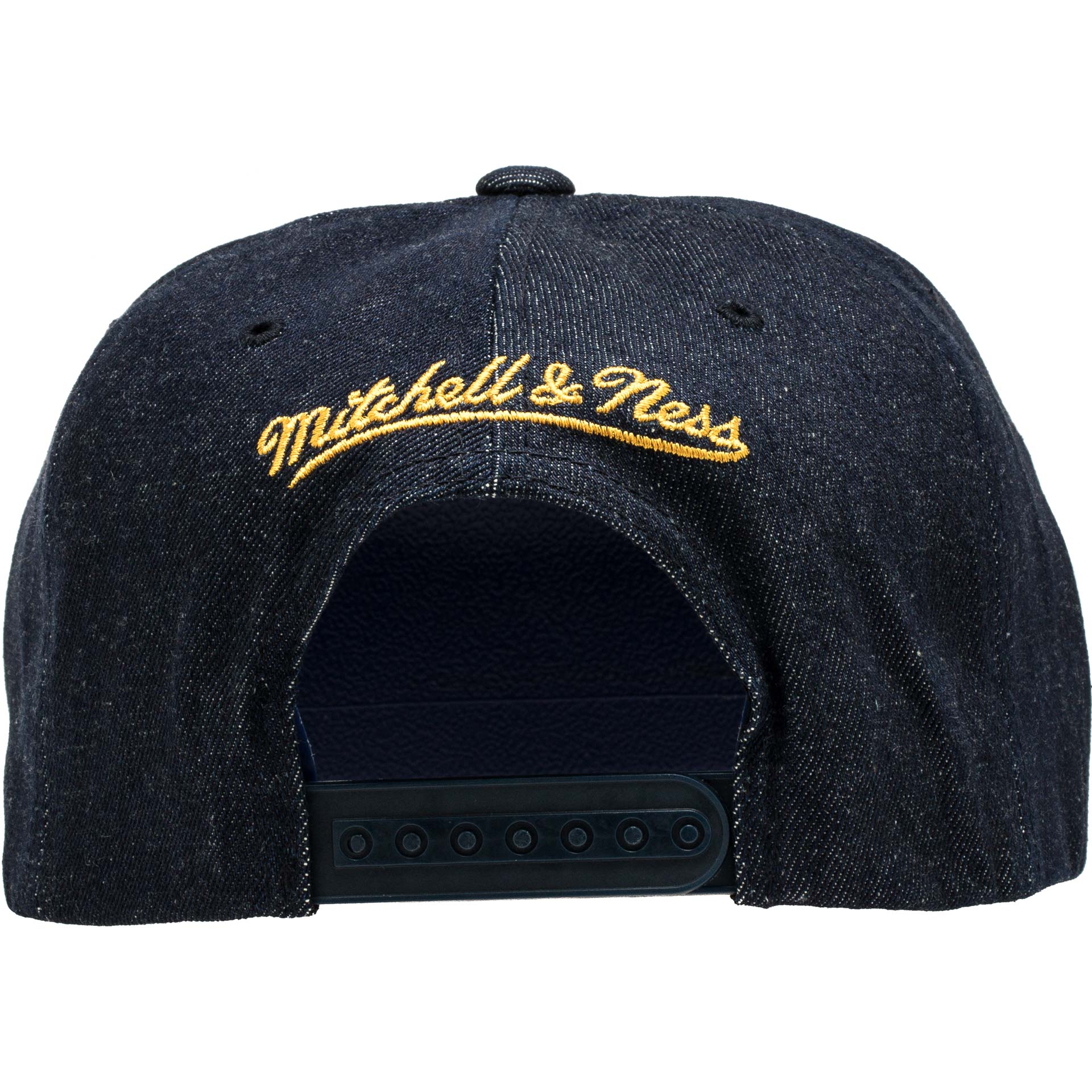 San Francisco Warriors Snapback Mens Denim Yellow Blue